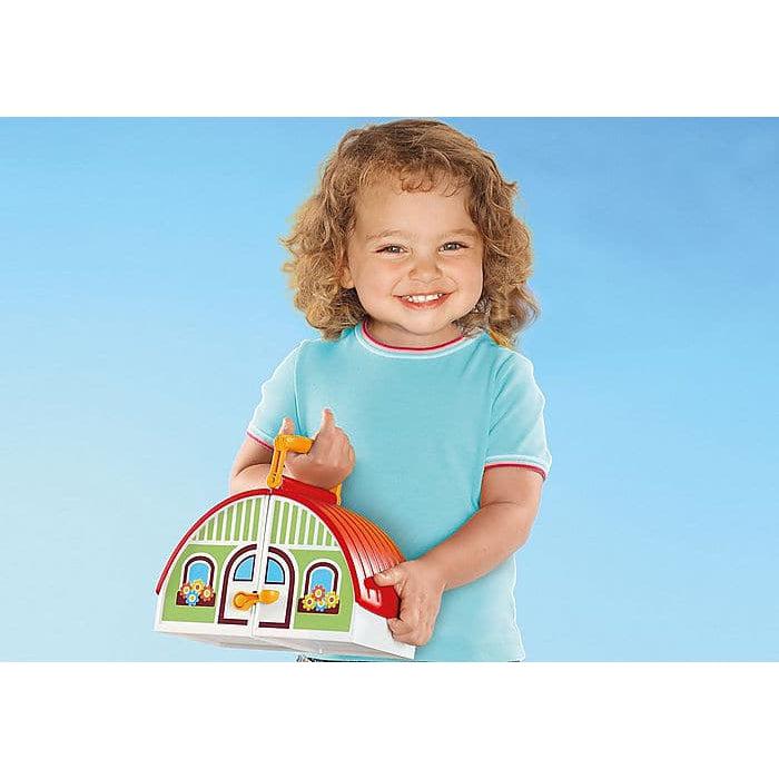 PLAYMOBIL®-1.2.3 My Portable Take - Along Barn for Kids