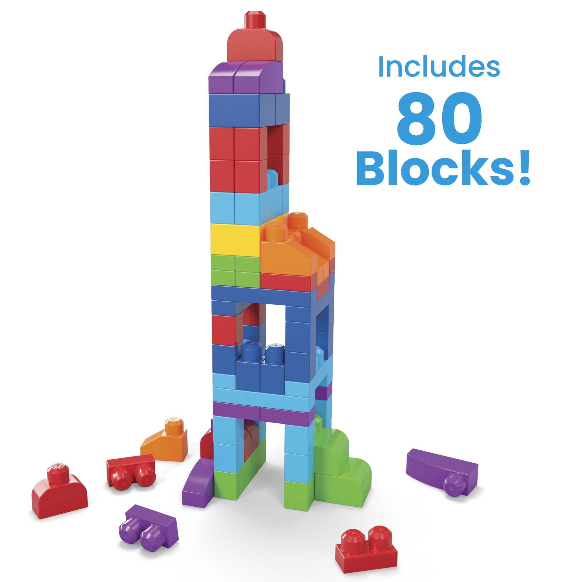 Mega Bloks First Builders Large Building Set with Storage Bag