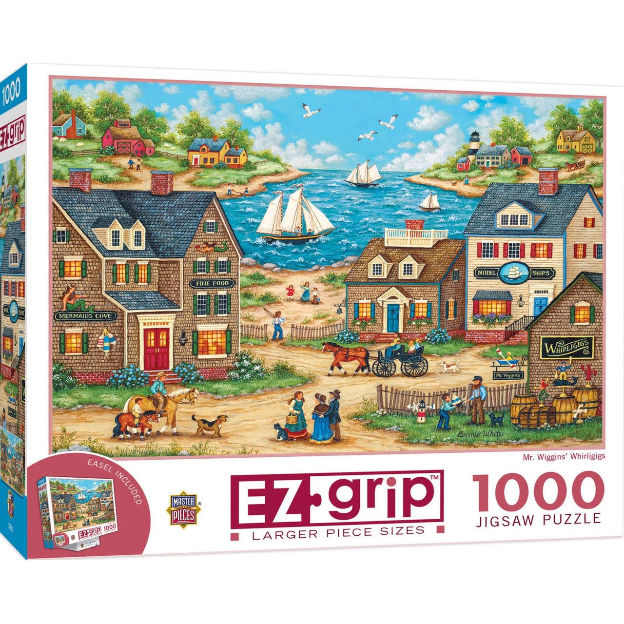 Mr. Wiggins Whirligigs - 1000 Piece Puzzle with EZGrip Technology