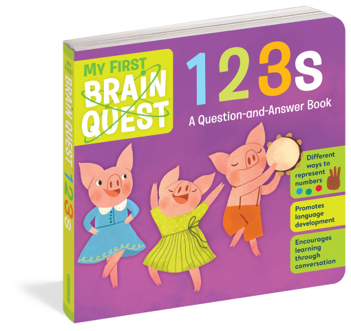 My First Brain Quest Educational Skills Books: Learning the Numbers 123's