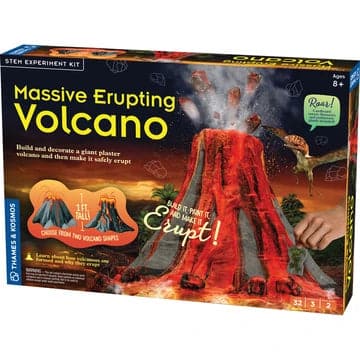 Gigantic Erupting Volcano Science Experiment Model Kit