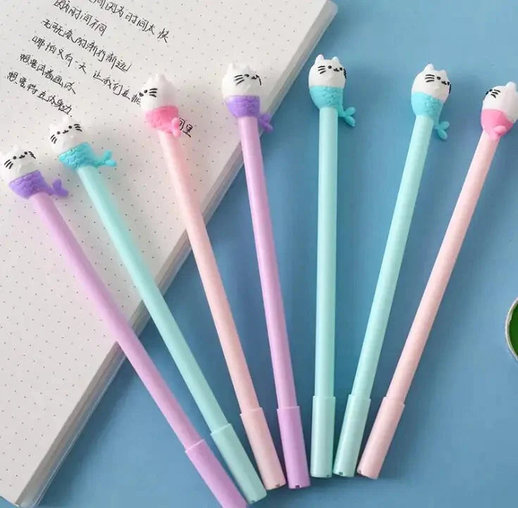 Meow Mermaid Brand Gel Ink Pen for Writing
