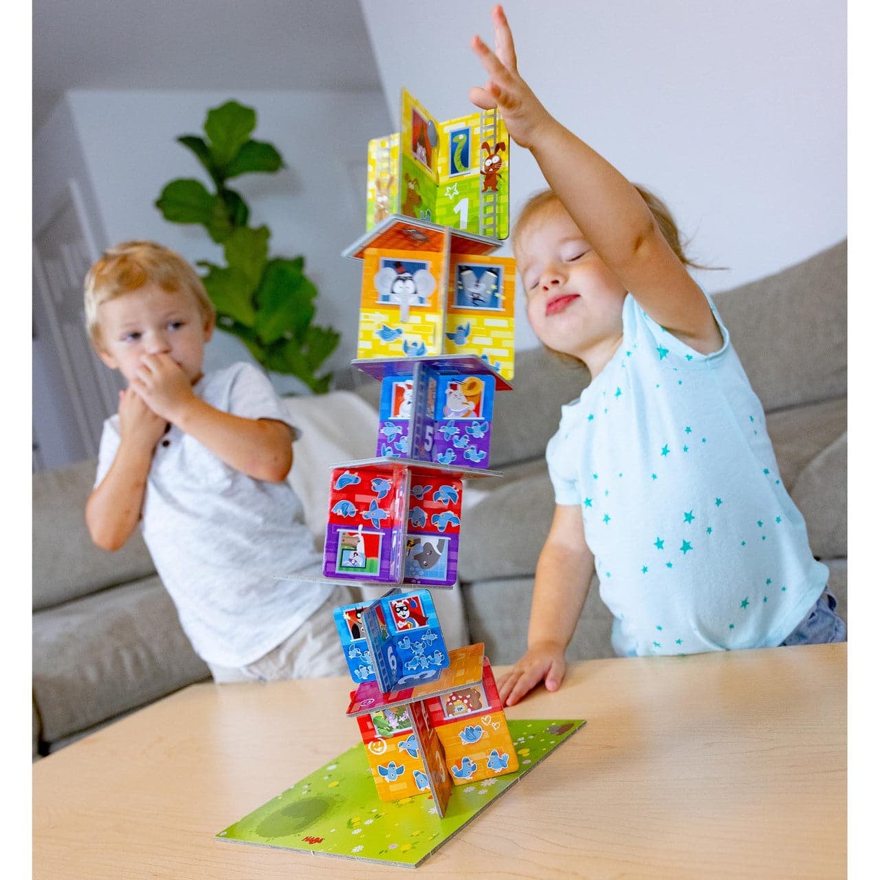 First - Try Rhino Hero Junior: Ideal Superhero Training Game