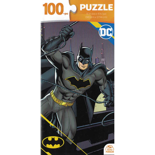 100-Piece Sturdy DC Comics Batman Tower Jigsaw Puzzle for Kids