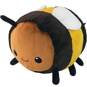 Squishy Fuzzy 15-inch Bumblebee Plush Toy - Squishables Collection