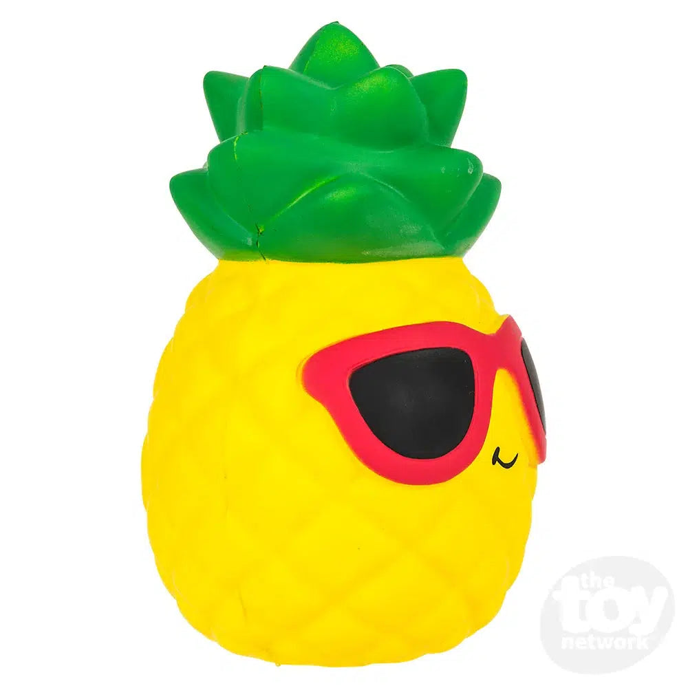 10.75-Inch Jumbo Soft and Squishy Stress-Relieving Pineapple Toy