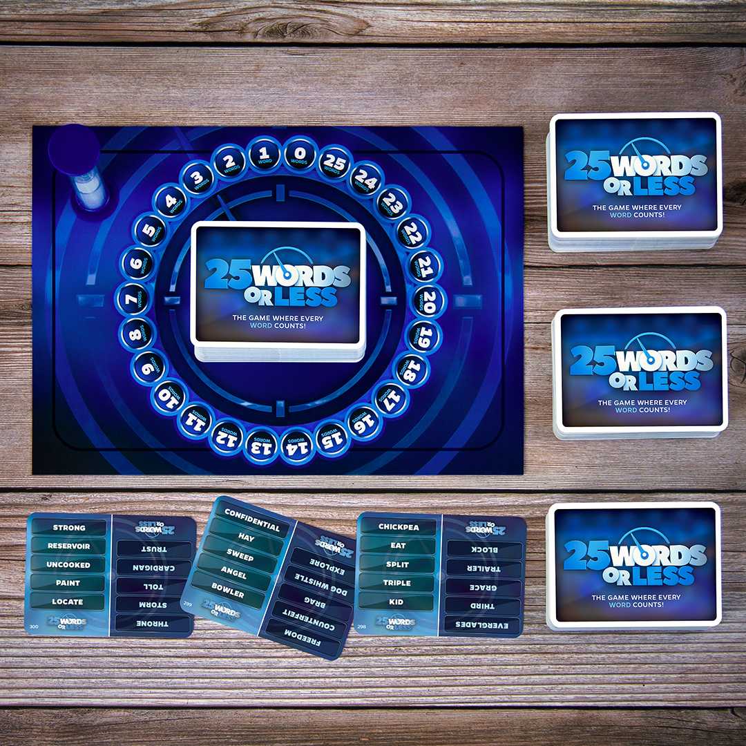 25 Words Or Less - An Epic Rock - Paper - Scissors Style Card Game