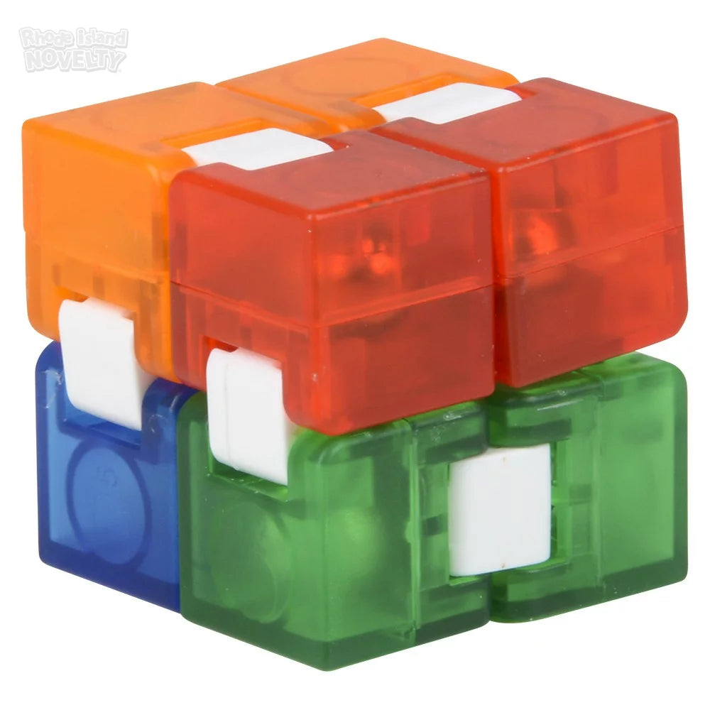 3.25 - Inch Colorful Flip Cube for Endless Fidgeting Fun