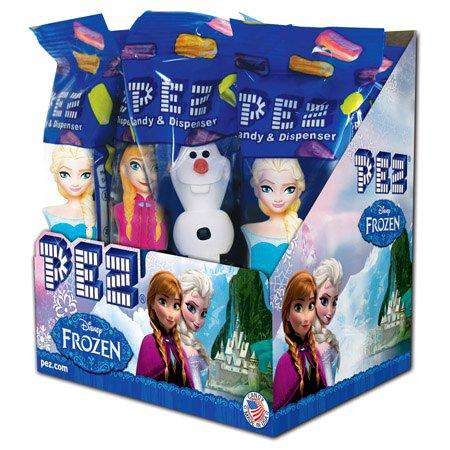 Disney Frozen-themed Assorted Style Pez Blister Card Candy Dispensers