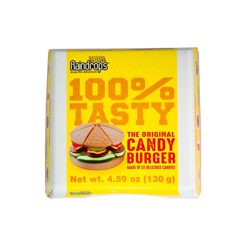 4.59 oz Gummy Hamburger - A Chewy and Delicious Edible Treat
