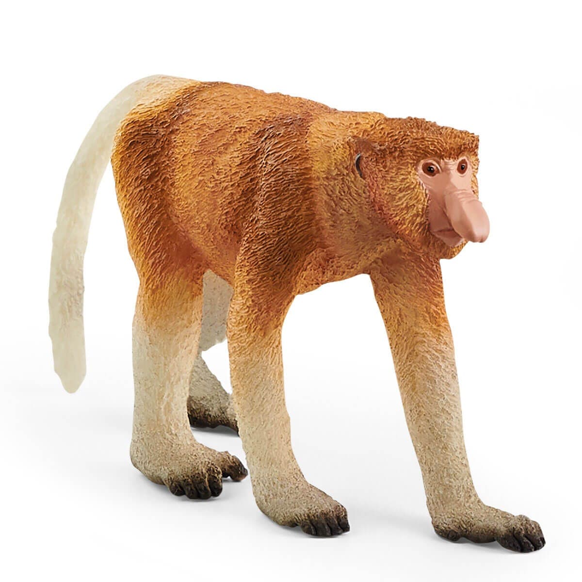 Schleich® WILD LIFE Proboscis Monkey with Distinctive Large Nose