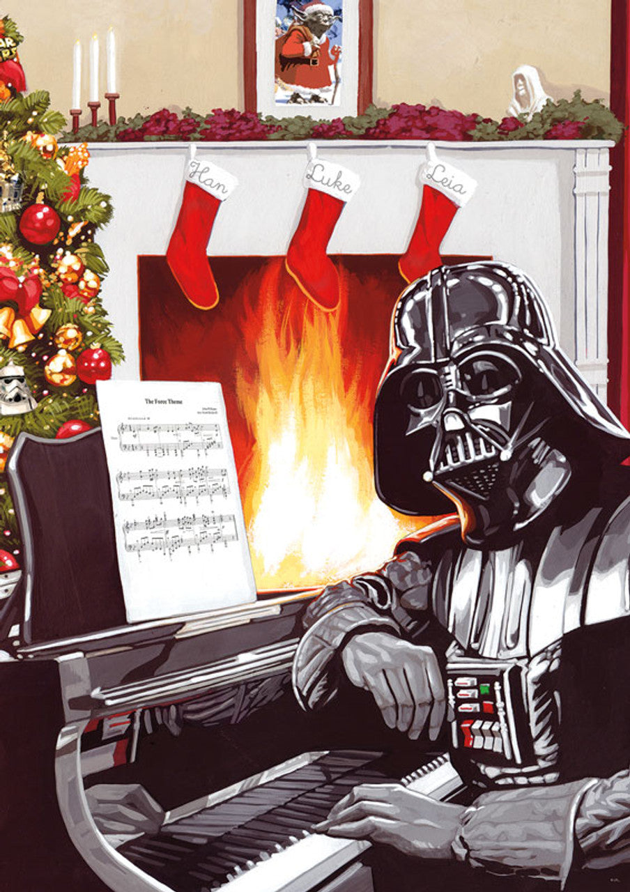 Star Wars: A Festive Vader Christmas 300-Piece Large Jigsaw Puzzle