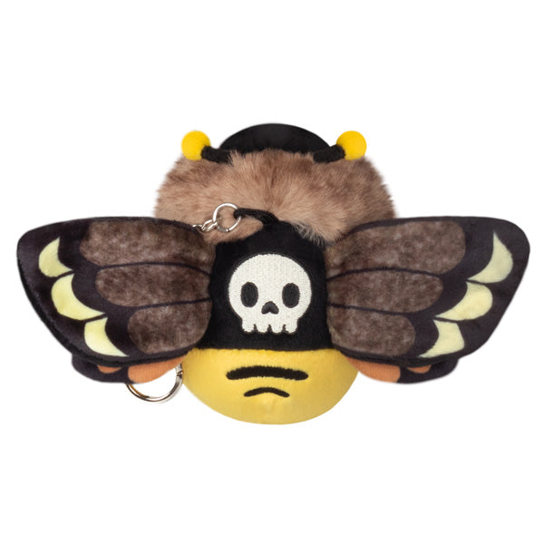 Miniature Squishable Collectibles - Set of 3 Death's Head Hawkmoth Plush Toys