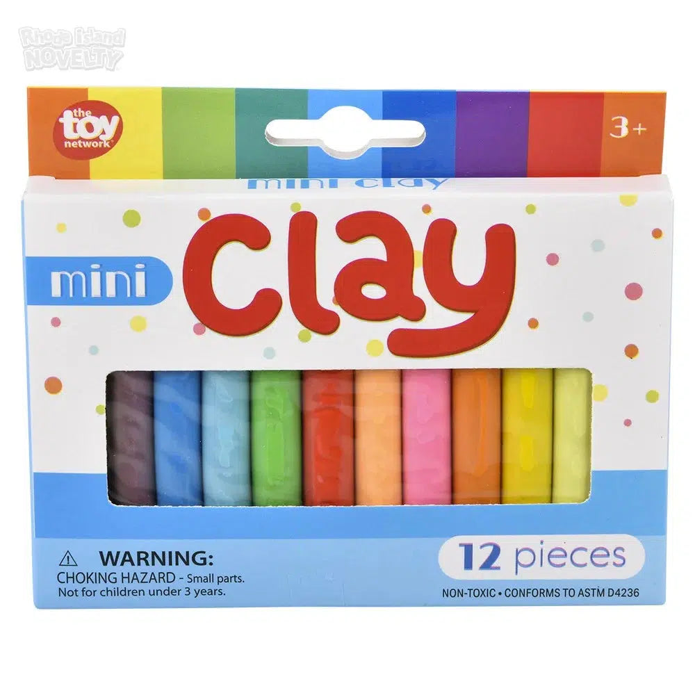 12 - Piece Miniature Clay Craft Set for Creative Kids