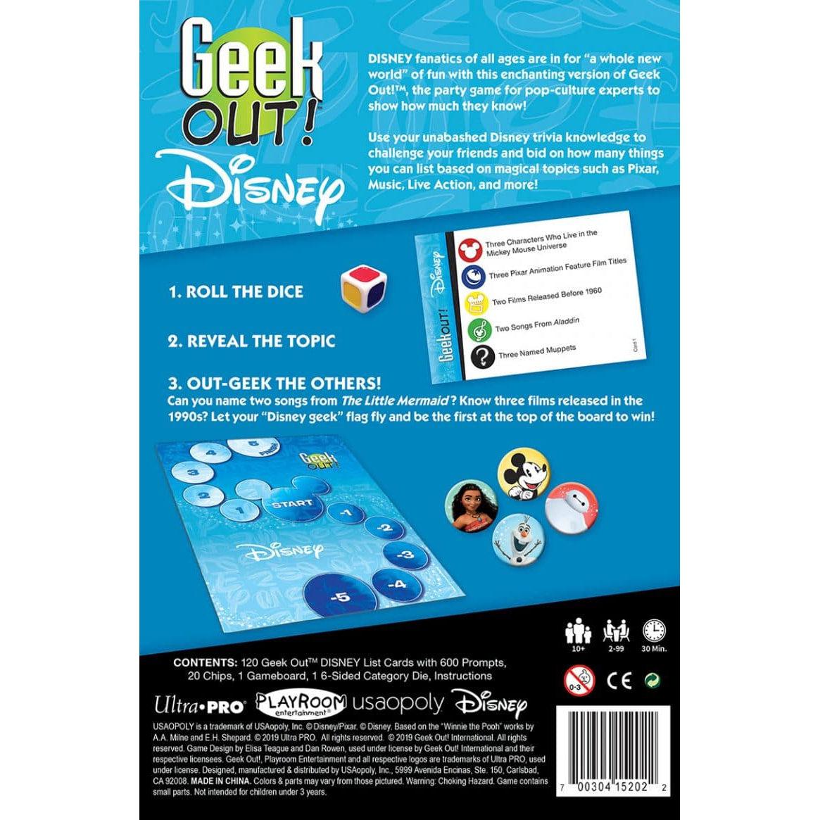 Geek Out! Disney Edition - An Exciting Disney Themed Party Game
