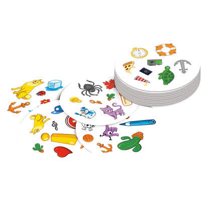 Spot It! Classic - A Lightning-Fast Symbol Matching Card Game