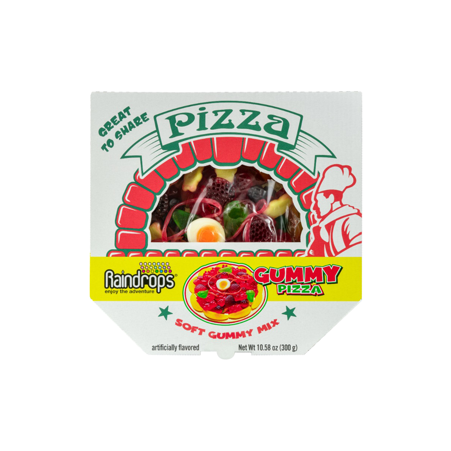 Large 10.58 oz. Box of Gummy Pizza - Delicious and Fun
