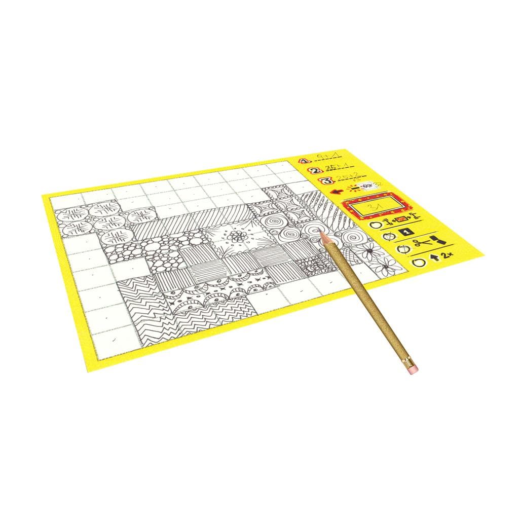 Patchwork Doodle Roll-and-Write Board Game