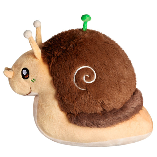 11-Inch Mini Soft and Squishable Plush Garden Snail Toy