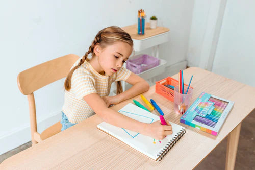 12-Piece Set of Rainbow Sparkling Metallic Washable Watercolor Gel Crayons