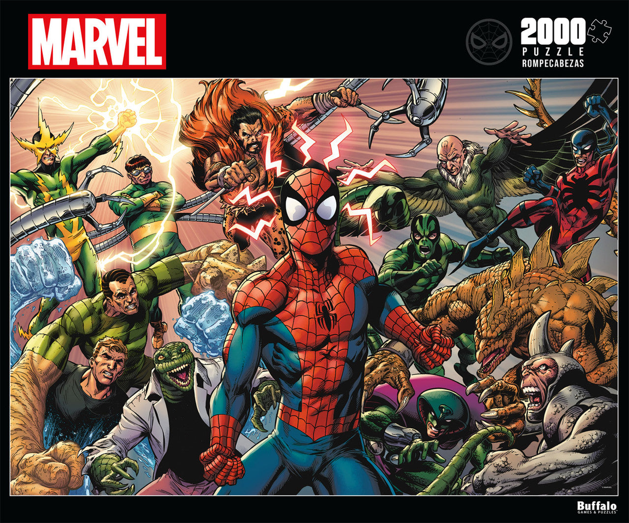 2000-Piece Marvel Puzzle: The Sinister Battle