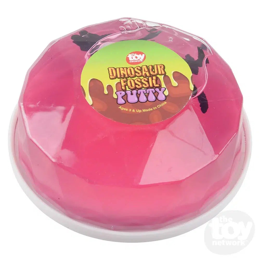 3.5 - inch Assorted Styles Dinosaur Fossil Putty for Kids