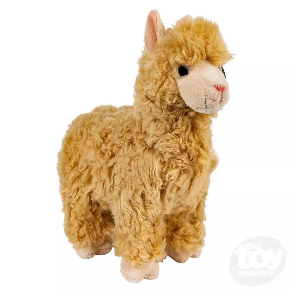 10-Inch Fluffy and Soft Heirloom Alpaca Plush Toy