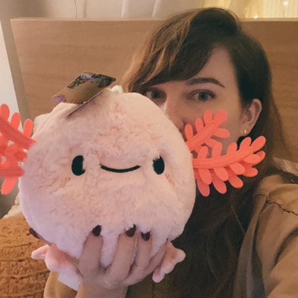 Adorable Mini 7-Baby Axolotl Squishables