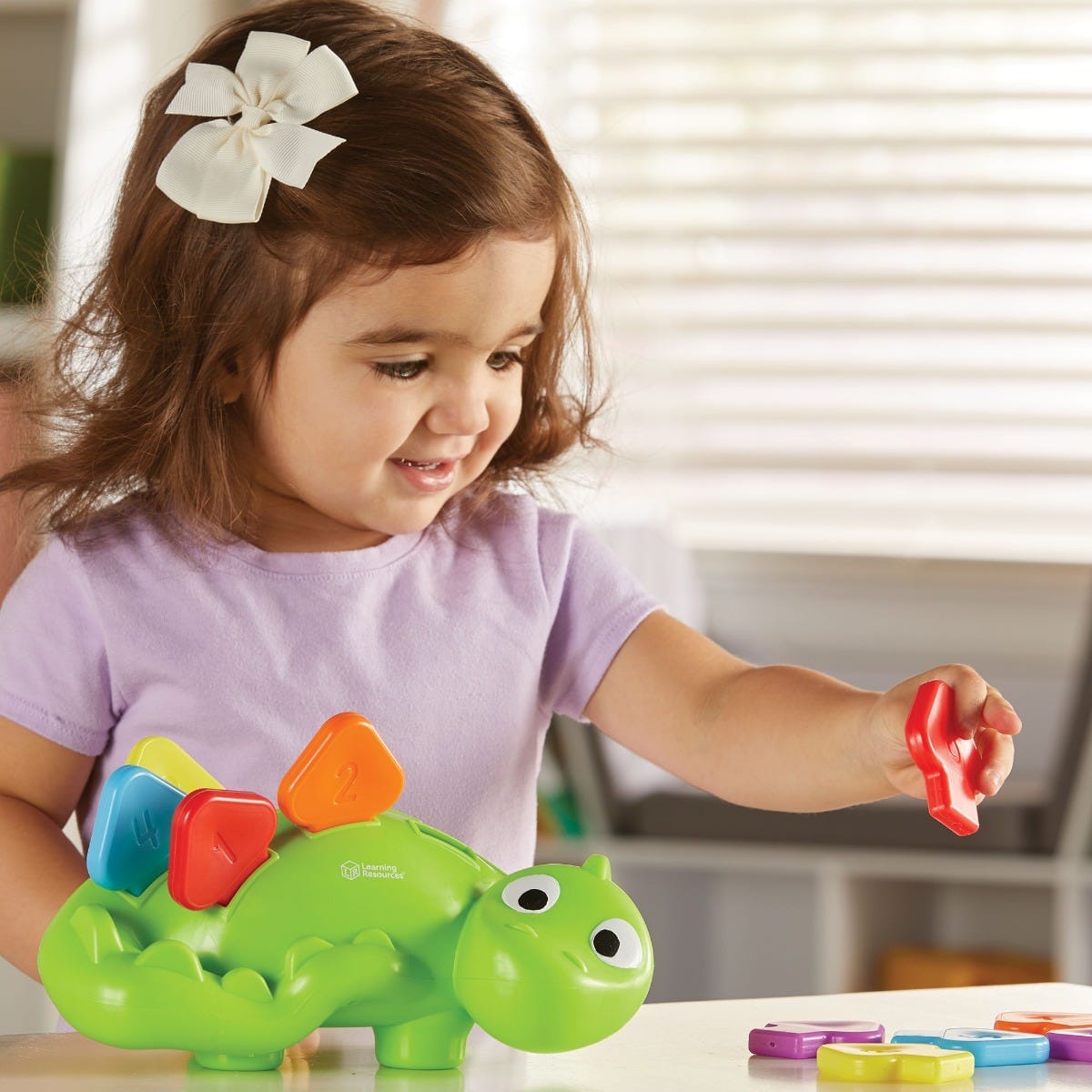 Steggy: An Ideal Fine Motor Skill - Building Dinosaur Toy for Toddlers