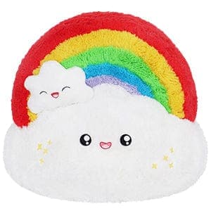 15-Inch Rainbow Squishables: Huggable and Symbolic