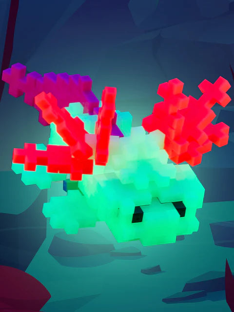 70-piece Plus-Plus Tube: Build Your Own Adorable Axolotl