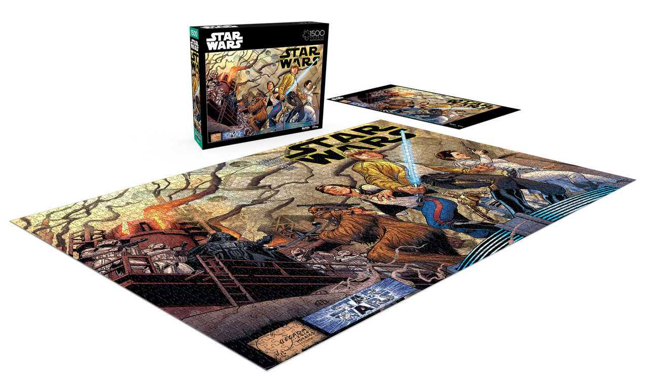 Star Wars Themed 1500-Piece Jigsaw Puzzle - #1 Variant Cover
