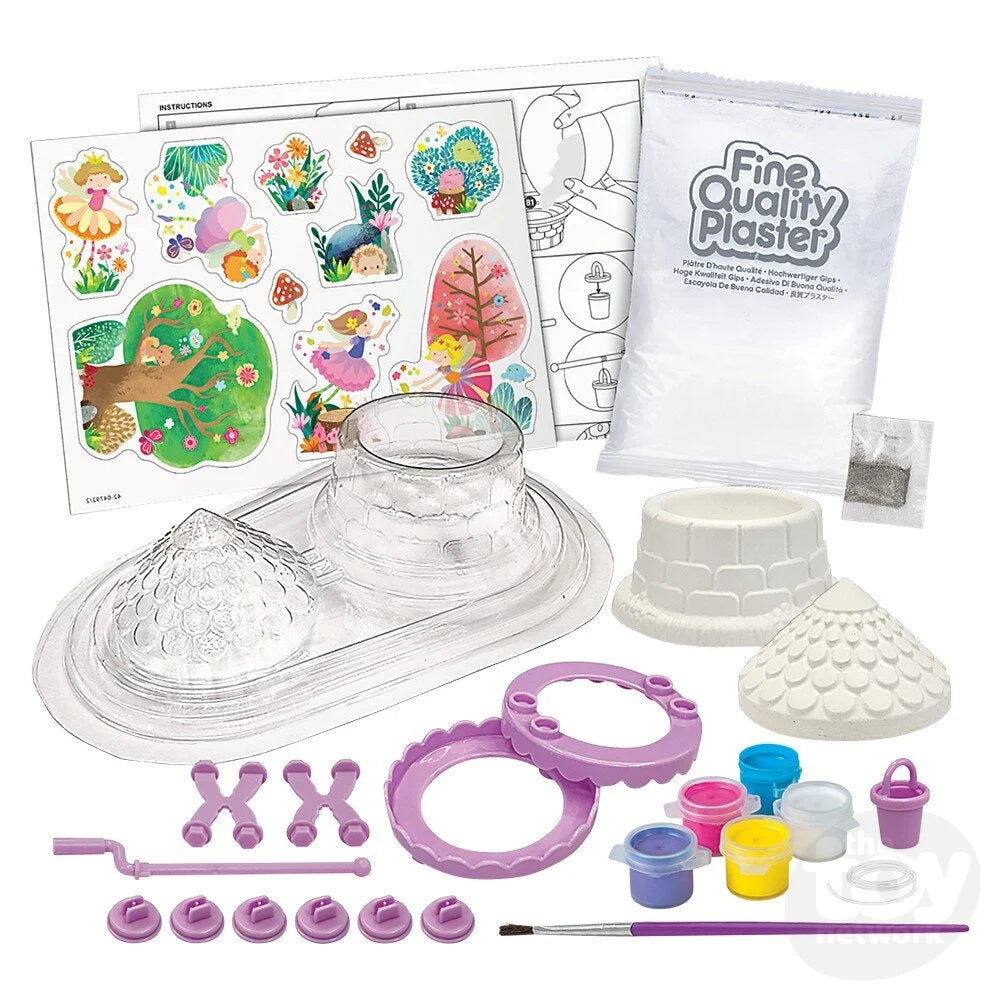 Mold and Paint Craft Kit - Enchanted Fairy Wishing Well