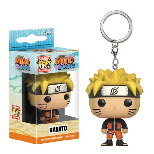 Naruto Shippuden - Collectible Naruto Funko Pocket-Sized Pop! Key Chain for Fans