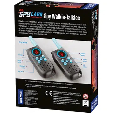 Spy Labs High - Range Spy Walkie - Talkies for Secret Agents