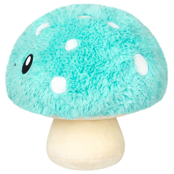Turquoise Mini Squishable Mushroom Toy - Size 9