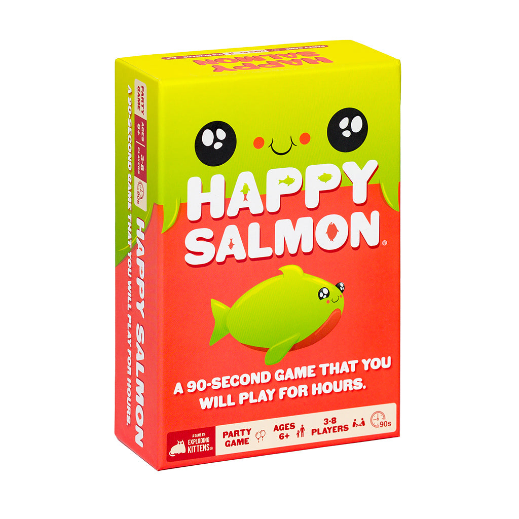 Happy Salmon: An Addictive 90 - Second Party Game for 3 - 8 Players