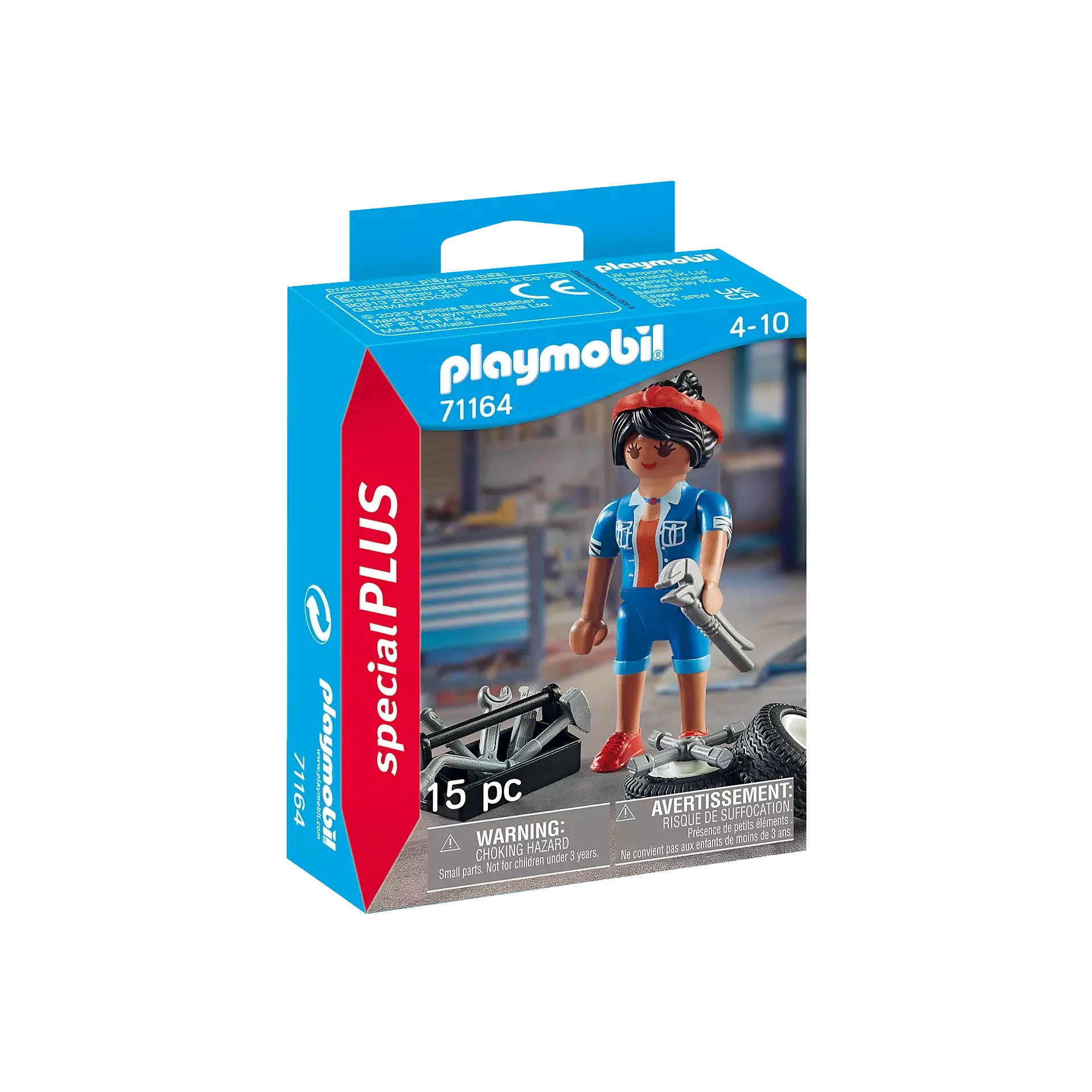 PLAYMOBIL Special Plus Mechanic Set - Ideal for Young Hobby Mechanics