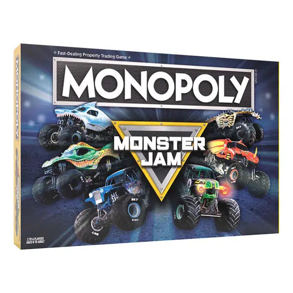 Monster Jam: An Exciting Supercharged Monopoly Game for the Whole Family