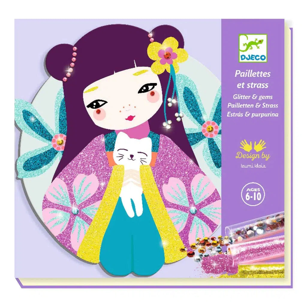 Gorgeous Girls' Glitter and Jewel Decorative Boards