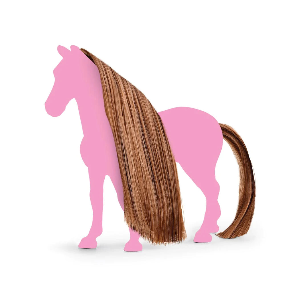 Schleich Hair Styling Beauty Horses with Chocolate - The Ultimate Hair - Changing Toy Horses