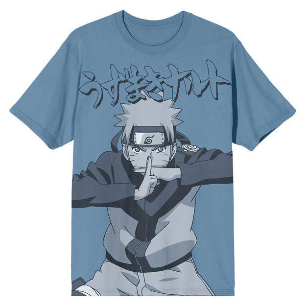 Unisex Oversized Naruto Ox Hand Pose Print Breathable Tee