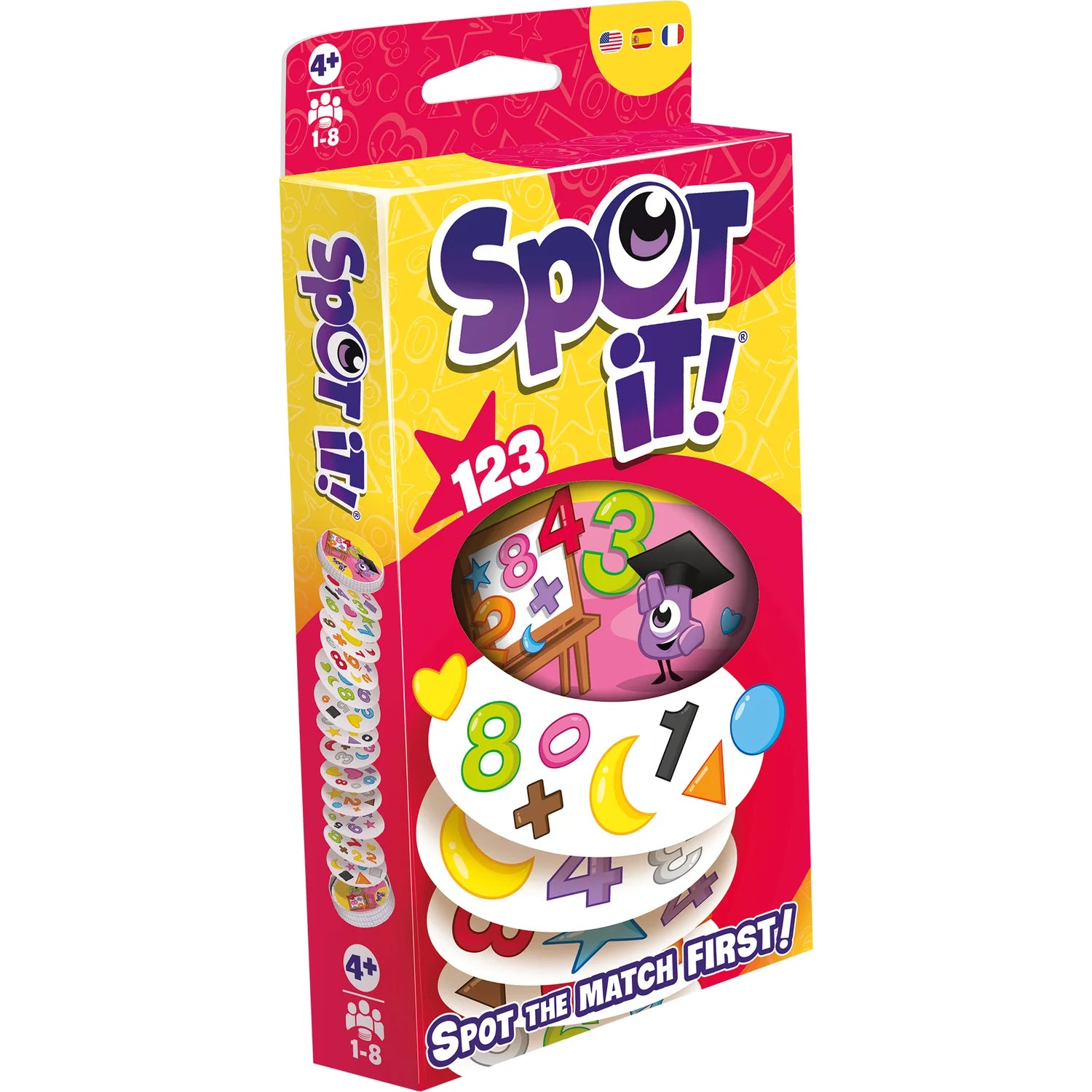 Spot it! 123: An Educational Family Card Game