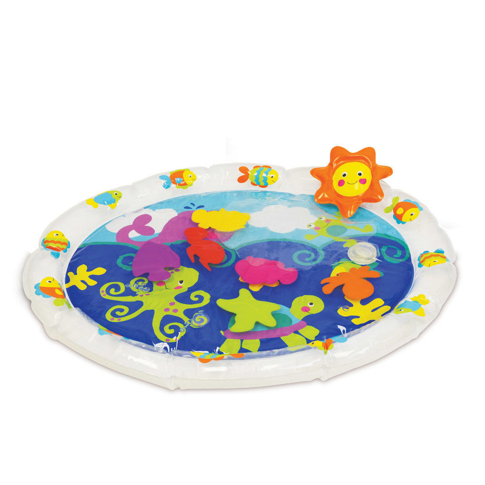 Fun-Filled Pat 'n Laugh Inflatable Water Play Mat for 3 - 18 Months