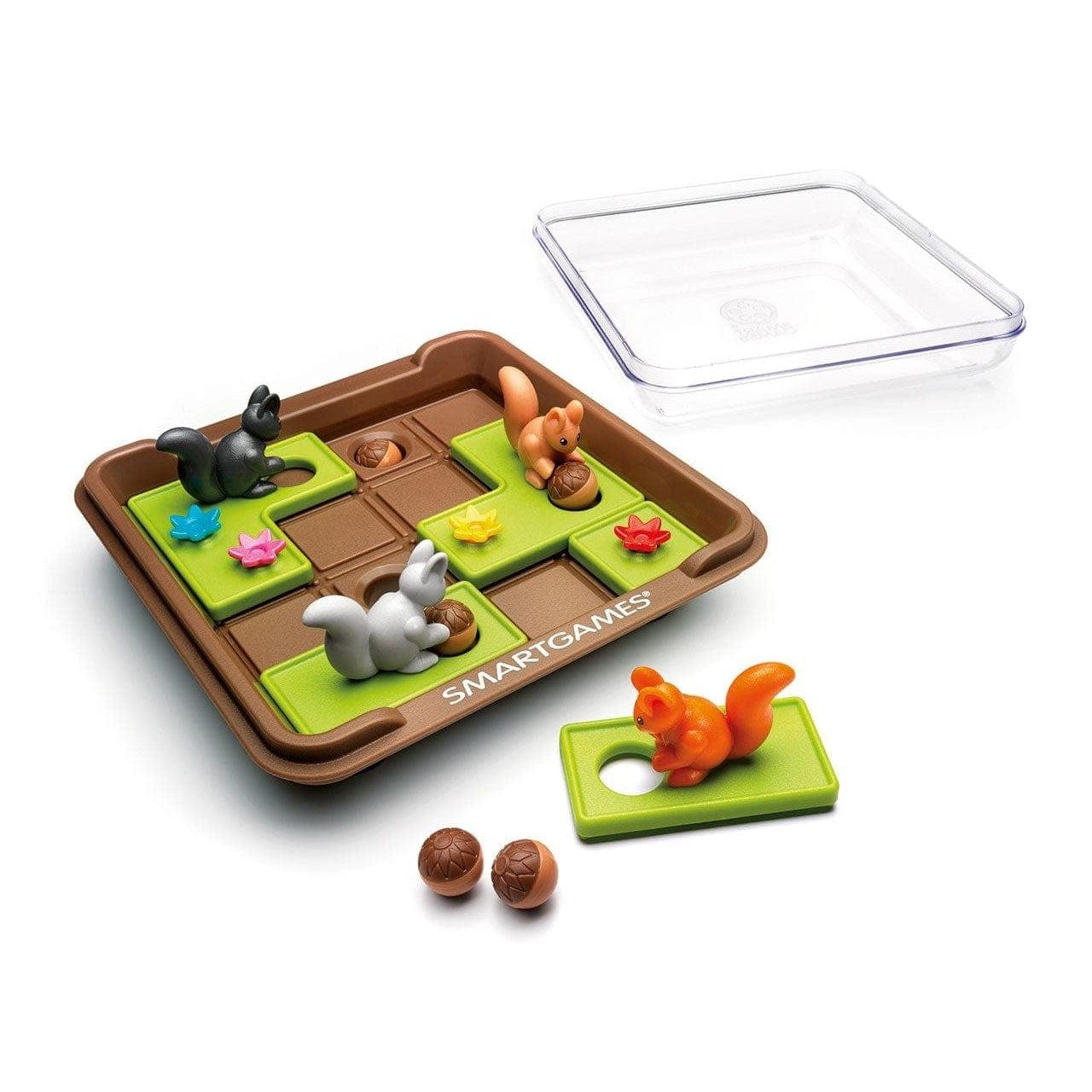 Exciting Sliding Puzzle: Squirrels' Winter Nut - Hiding Adventure!