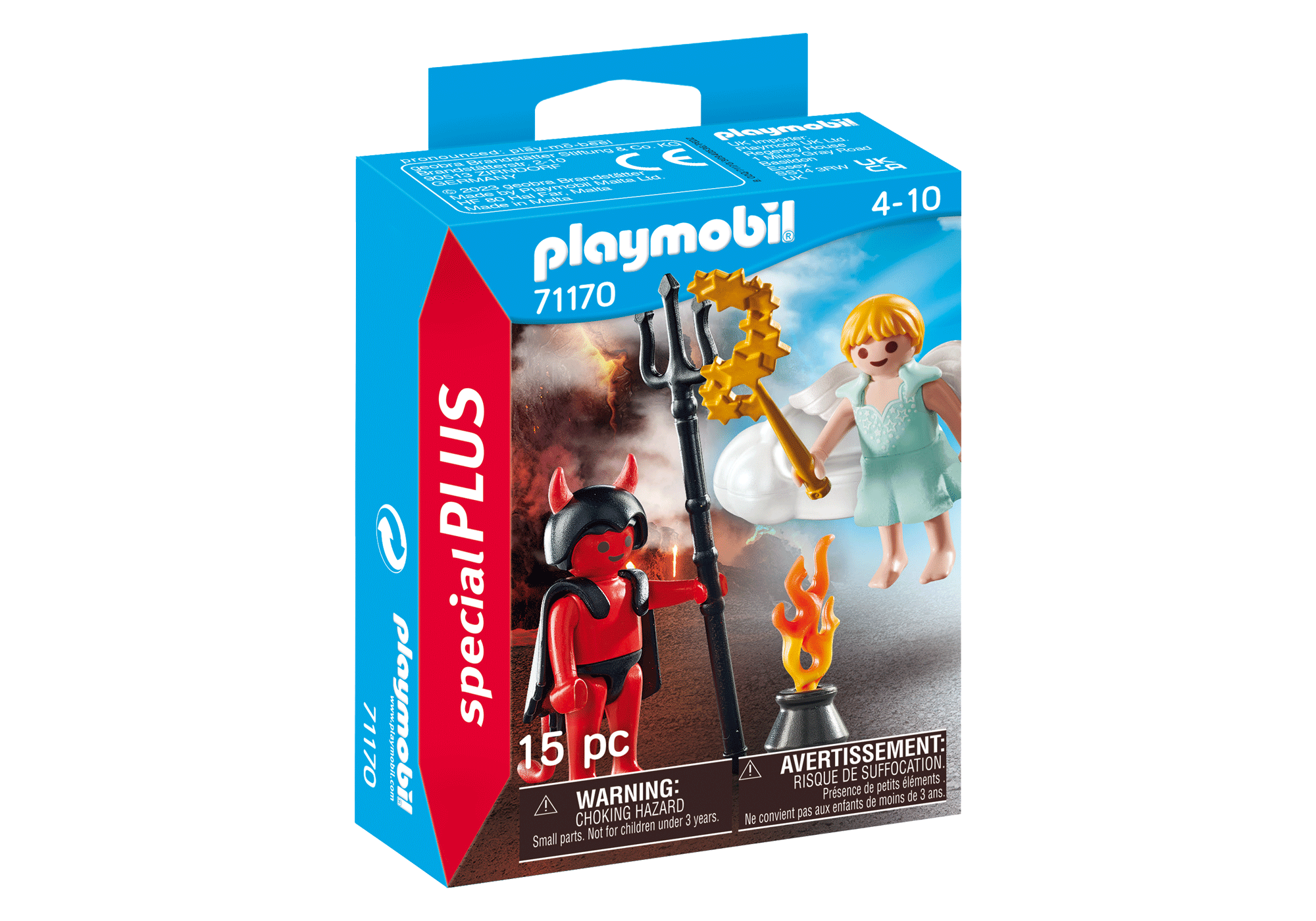 PLAYMOBIL Special Plus Collectible Toy Figures - Little Angel and Little Devil