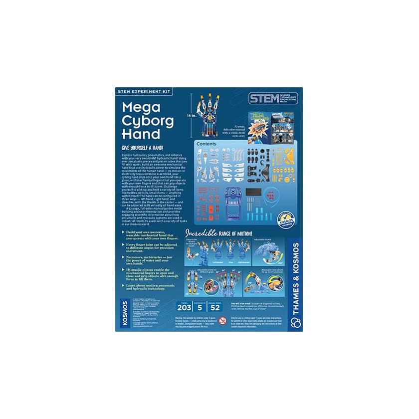 Customizable Mega Hydraulic Cyborg Hand Kit for All Hand Sizes