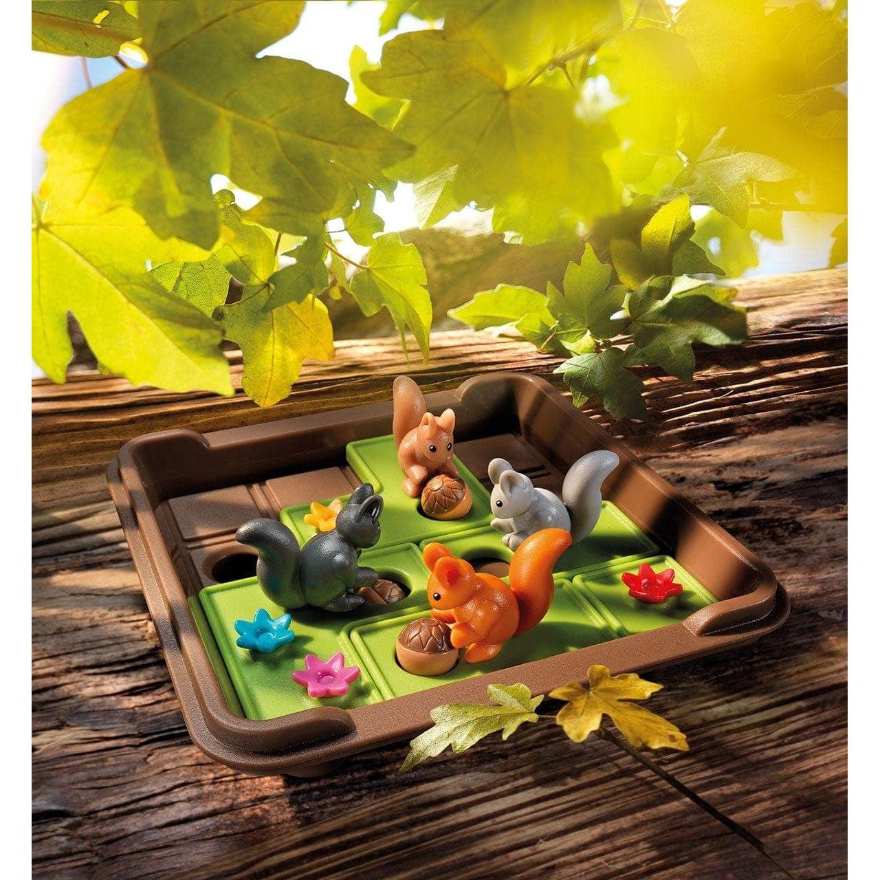 Exciting Sliding Puzzle: Squirrels' Winter Nut - Hiding Adventure!