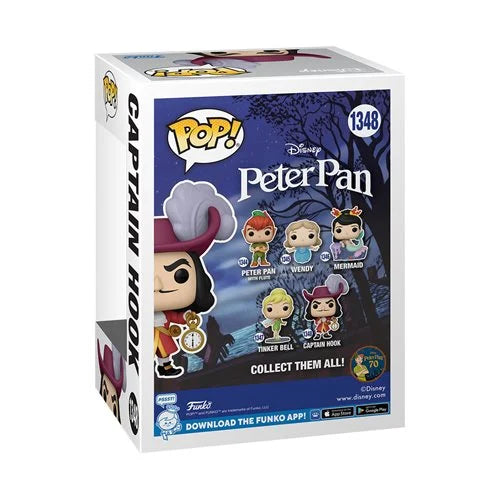 Peter Pan 70th Anniversary Commemorative Captain Hook Funko Pop Vinyl Collectible Figure