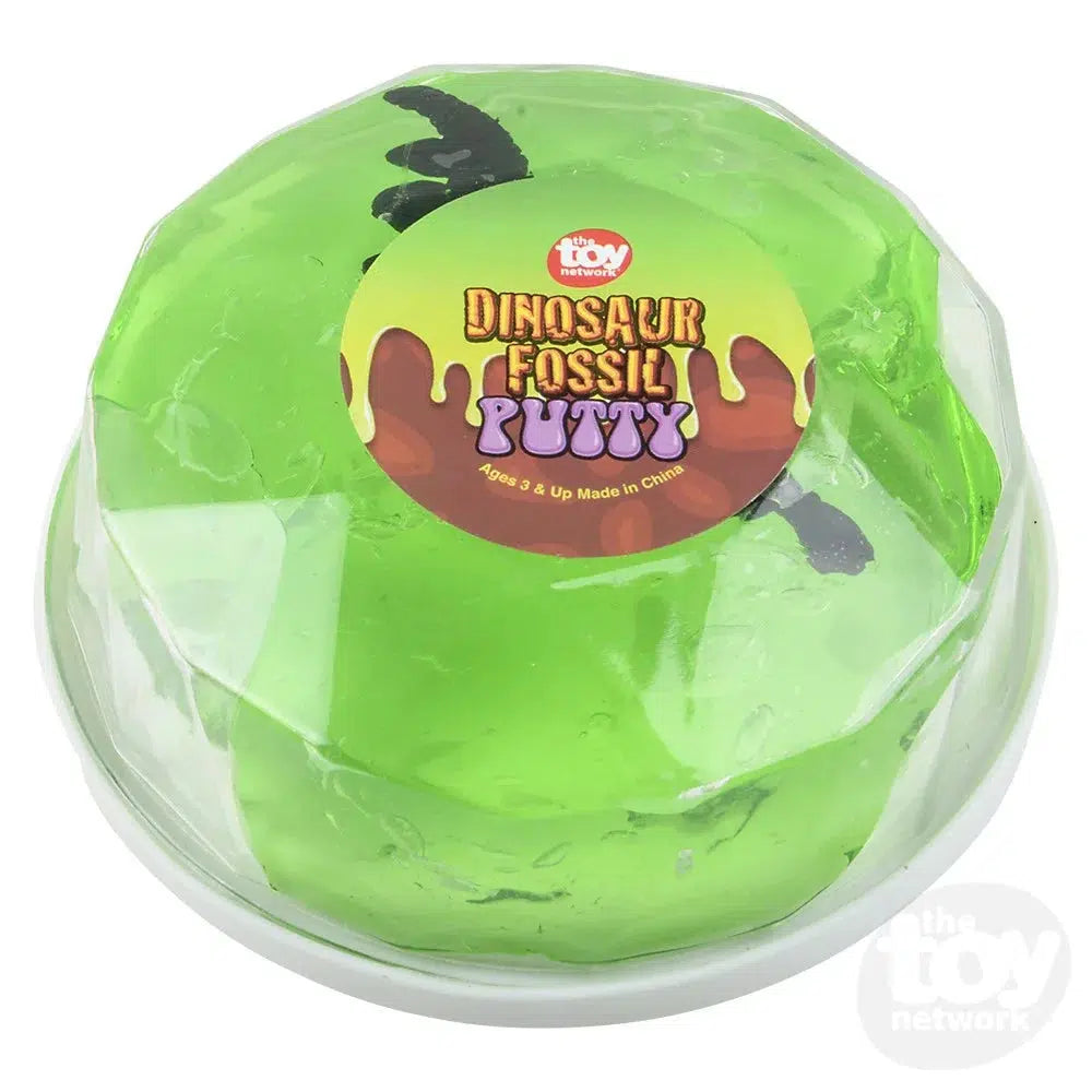 3.5 - inch Assorted Styles Dinosaur Fossil Putty for Kids